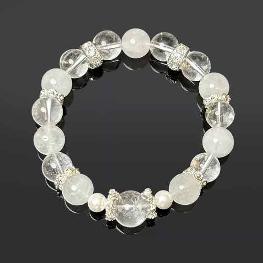 White crystal bracelet