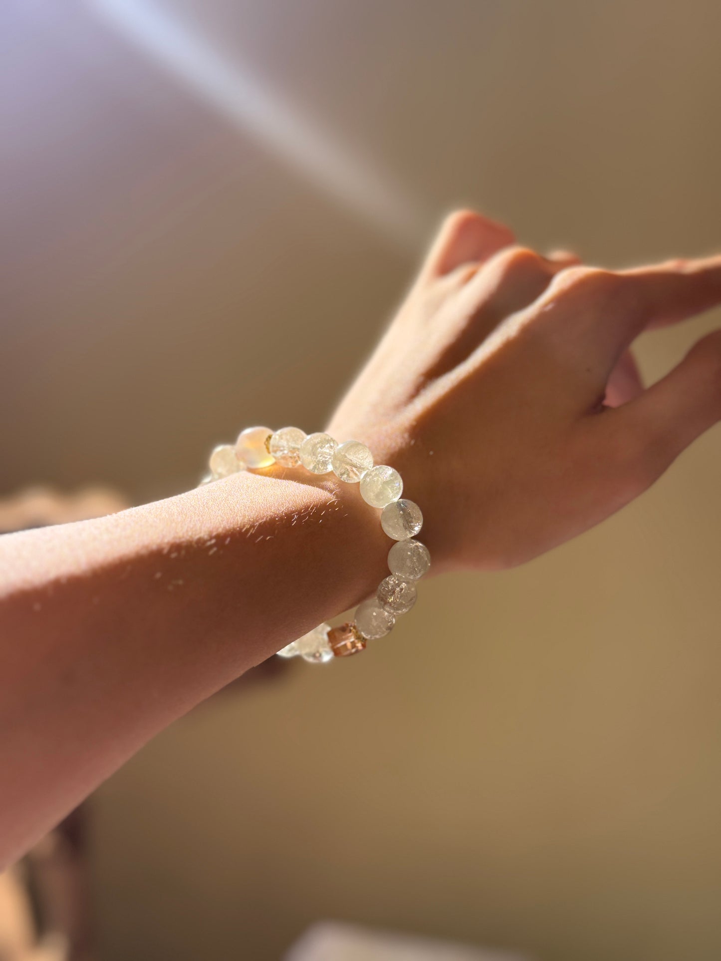 Gemini white crystal