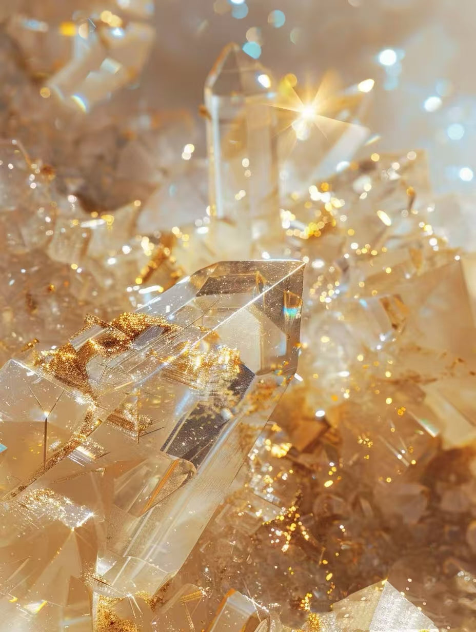 Sunshine Golden Crystal Raw Stone