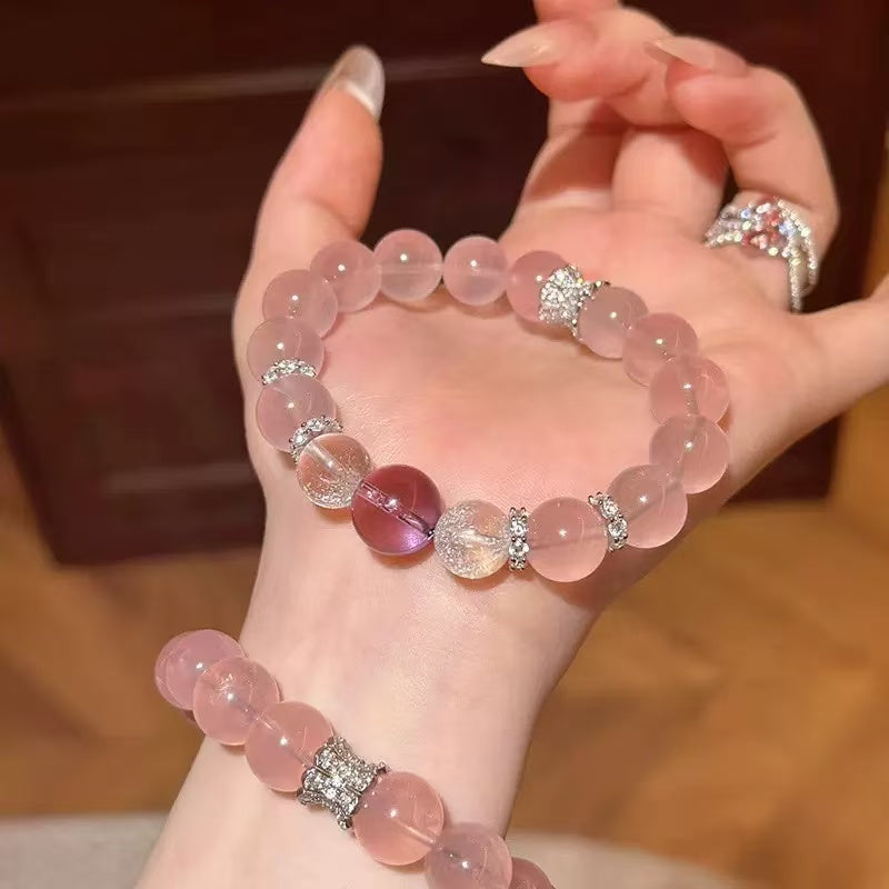 Rose quartz bracelet