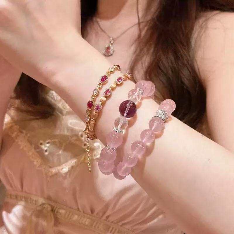 Rose quartz bracelet