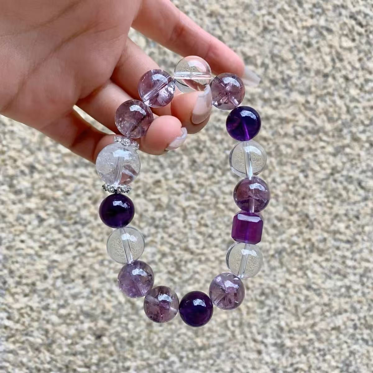 Amethyst bracelet