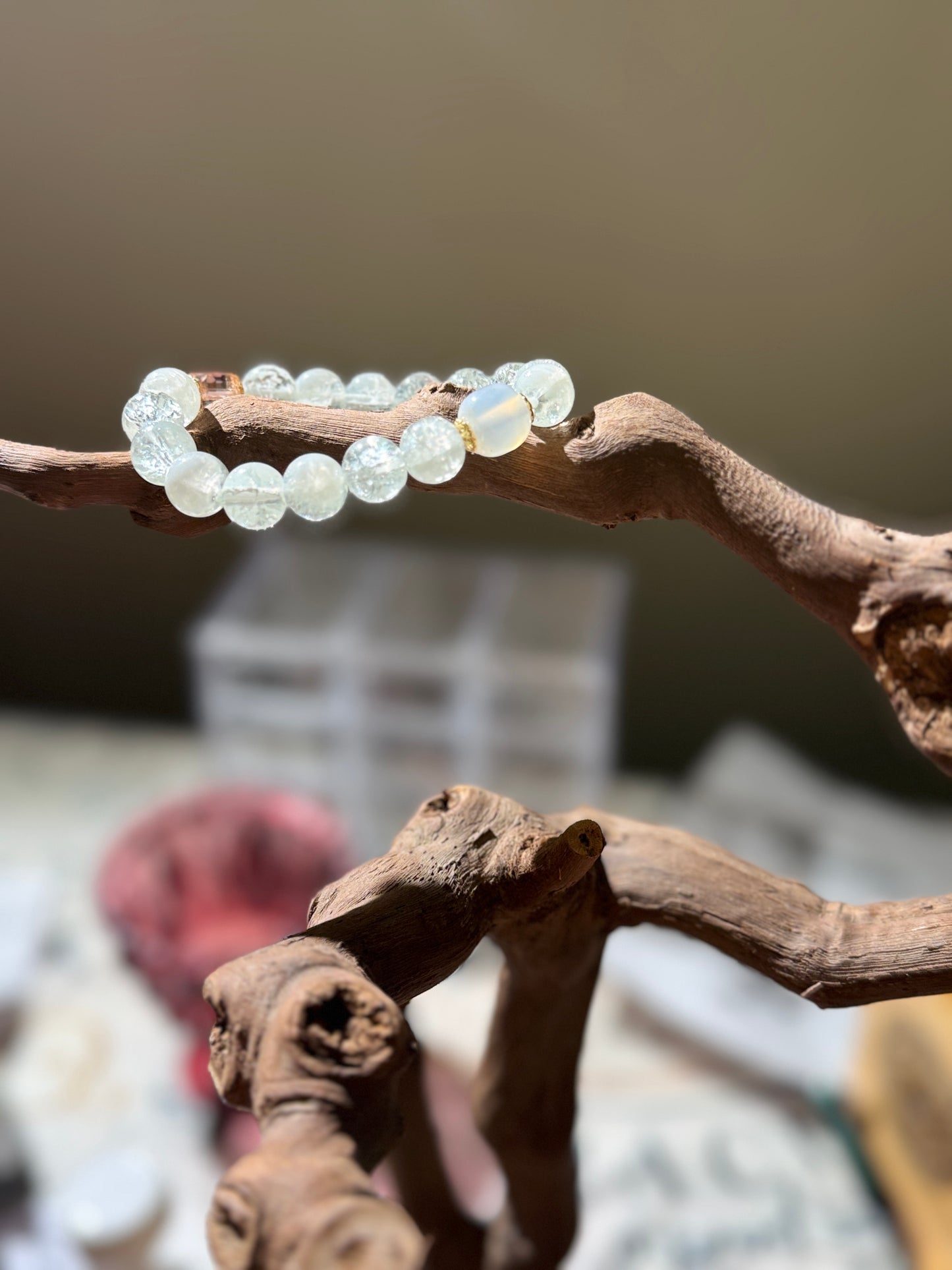 Gemini white crystal