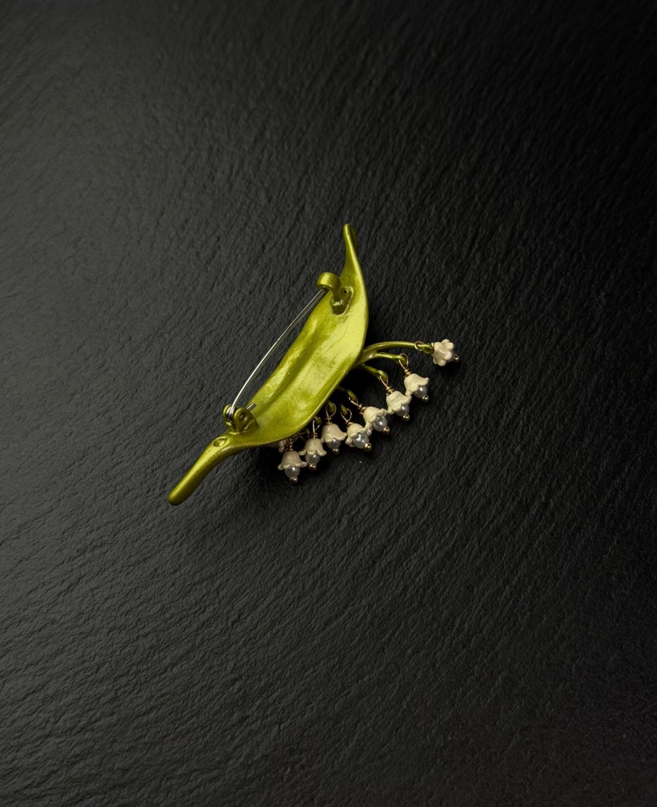 Green Whisper Brooch