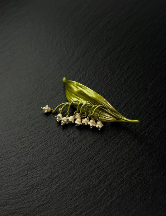 Green Whisper Brooch